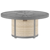 Wicker Outdoor Balcony Table