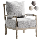 Fletcher Spindle Accent Chair | OSP Home Furnishings