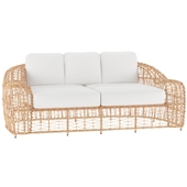 On the Vine Wicker sofa
