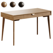 Leslie Oak Desk Table