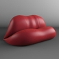Barcelona Design Sofa Dalilips - Диваны - 3D модель