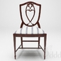 shieldback dinner chair - Стулья - 3D модель