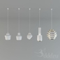 Artek Pendant Lights - Подвесной - 3D модель