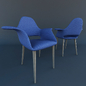 Arm Chair - Кресла - 3D модель