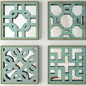 Lattice Wall Decor Set - Зеркала - 3D модель