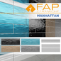плитка Fap Ceramiche коллекция Manhattan - Декор для санузла - 3D модель