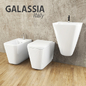 GALASSIA bidet, toilet and sink - Унитаз и Биде - 3D модель