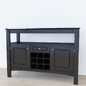 Winsome Wood Jasper Storage Buffet X-54702 - Тумбы, комоды - 3D модель - фото 3