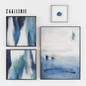 Z Gallerie Sapphire Art - Set of 4 - Багеты - 3D модель