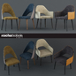 Стулья  FENICE CHAIR and FENICE BRIDGE - Стулья - 3D модель