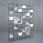 Iron shelf for kitchen - Стеллаж - 3D модель - фото 2
