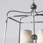 Shades of Light Modern Charleston Chandelier Lantern - Small - Подвесной - 3D модель - фото 3