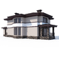 ABS House V32 - Здание - 3D модель - фото 2