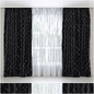Black Curtains - Шторы - 3D модель