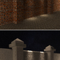 Стена из древнего кирпича Red Ancient Bricks Wall - Кирпич - 3D модель - фото 3