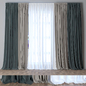 Curtain_28 - Шторы - 3D модель