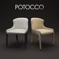 Potocco Miura chair 776/W - Стулья - 3D модель