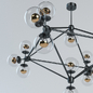 Modo Chandelier 15 Globes - Подвесной - 3D модель - фото 3