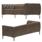 Crate and Barrel Grafton Leather Chesterfield Sofa - Диваны - 3D модель - фото 2
