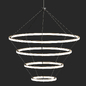 Halo chandelier 4 rings black von Roll & Hill - Подвесной - 3D модель