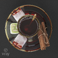 Турецкий чай с лукумом и корицей - Еда и напитки - 3D модель - фото 2