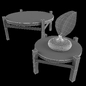 MAISON LACROIX - FINITION ONYX COCKTAIL TABLE - Столы - 3D модель - фото 2