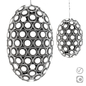 Moooi Iconic Eyes Chandeliers By Bernhard Dessecker - Подвесной - 3D модель