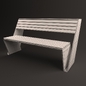 bench 01 - Другое - 3D модель - фото 2