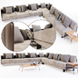Il Loft Ariston-giorgio saporiti Диван(sofa) - Диваны - 3D модель