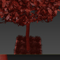 Дуб каменный в кашпо | Quercus_ilex_tree - Деревья - 3D модель - фото 2