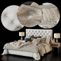 "CLASSIC" by Greco Strom + Zara Home linen - Кровати - 3D модель