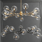 Orion 15 Light Pendant in Gold & Black - Подвесной - 3D модель