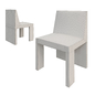 Thayer dining chair - Стулья - 3D модель - фото 2