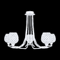 Sivyer 5lt Semi Flush Antique Brass & Champagne Glass - Подвесной - 3D модель - фото 2