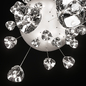 Chandelier with shades of glass ingots METEORA - Подвесной - 3D модель - фото 2