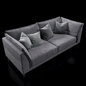 Диван 12 - Natuzzi_Aplomb - Диваны - 3D модель