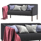 Bankside dark sofa - Диваны - 3D модель - фото 2