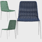 Kiti Paola Lenti Chair - Стулья - 3D модель
