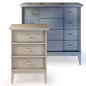 Комод  и тумба Manhattan. Dresser, nightstand - Тумбы, комоды - 3D модель - фото 2