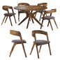 CALICO chairs & WELLS table - Стол + стул - 3D модель