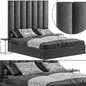 Bed023 by sofa and chair company 15 - Кровати - 3D модель