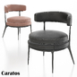 Caratos armchairs antonio citterio - Кресла - 3D модель