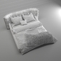 Bed01 - Кровати - 3D модель - фото 4