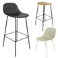 Muuto. Fiber Side Chair by Iskos - Berlin. - Стулья - 3D модель