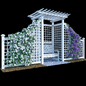 Беседка с Клематисами (Pergola with Clematis) - Городская среда - 3D модель - фото 2
