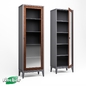 OM Шкаф-витрина “Тоскана” Т-902. Timber-mebel - Шкафы - 3D модель
