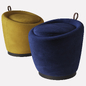 Liz roud velvet pouf domkapa - Другая мягкая мебель - 3D модель - фото 2