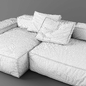 Modern Sofa 04 - Диваны - 3D модель - фото 5