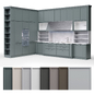 Кухня Etica Home Cucine - Кухни - 3D модель