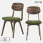 Стул LoftDesigne 1446 model - Стулья - 3D модель